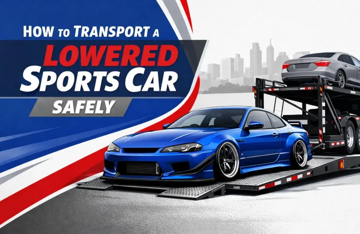 How to Transport a Lowered Sports Car Safely